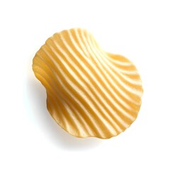 potato chip isolated on white background