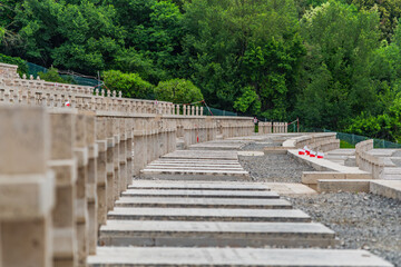 Polski Cmentarz Wojenny Monte Cassino , groby © Marcin