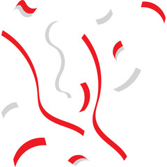 Indonesian Confetti Element