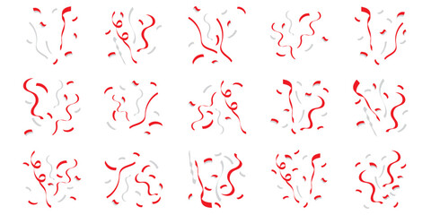 Indonesian Confetti Element