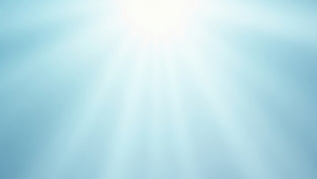 Gentle cloud white to sky blue radial gradient abstract background perfect for corporate presentations and cloud services