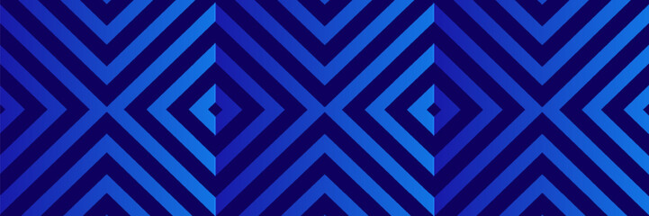 Blue abstract background. Geometric lines pattern. Modern shiny blue gradient lines. Futuristic technology graphic design. Suit for business, cover, header, wallpaper, corporate, website, flyer