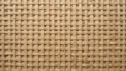 Natural woven texture background with light brown shades, perfect for crafting, DIY projects, and interior design.
