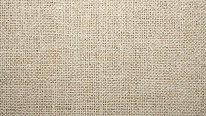 Textured linen fabric background, ideal for design projects, presentations, or crafts. Neutral color for versatile use.