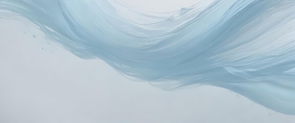 Soft, diffused light blue abstract art  Subtle brushstrokes, peaceful mood ,  illustration,  clouds