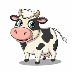 funny cow cartoon