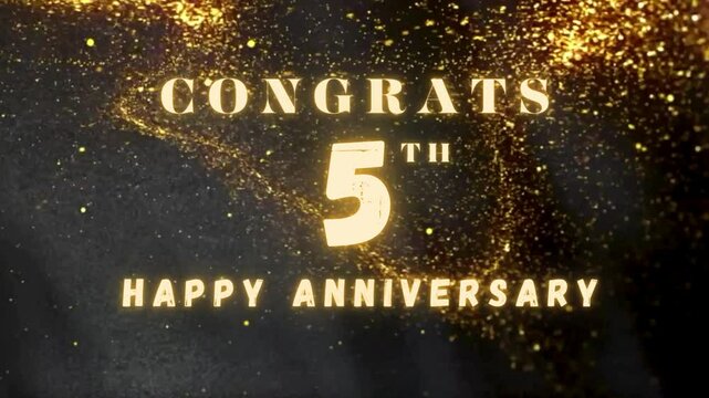 5 th Anniversary Text Happy Anniversary Wishe