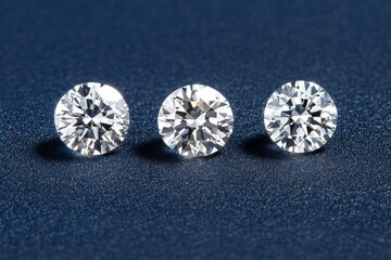 Shiny diamonds and colorful gems with crystals on a transparent surface in luxury fantasy jewelry that sparkles and shines with reflections of magic and a precious gift of glittering rich treasure in