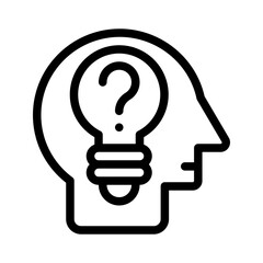 ideas line icon