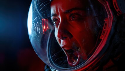 Luminous AI-generated abstract scientific illustration with glowing blue x-ray skeletal structure energy waves and ethereal flowing light patterns on dark background medical technology digital art