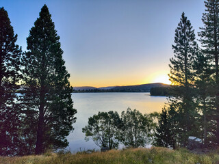 View at Lake Ruataniwha in New Zealand