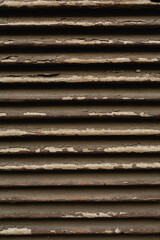 Textured Wall with Horizontal Slats