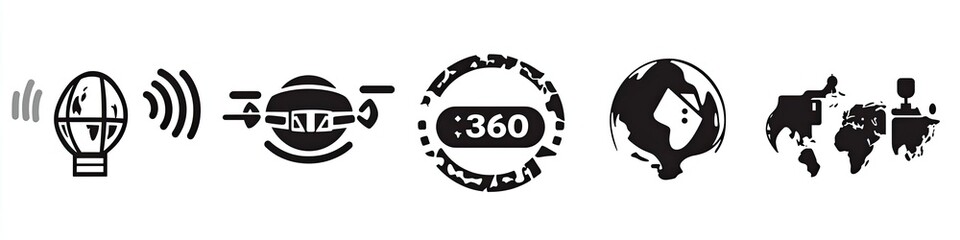 Global 360? Coverage Icons