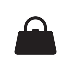 Simple Handbag Silhouette Icon