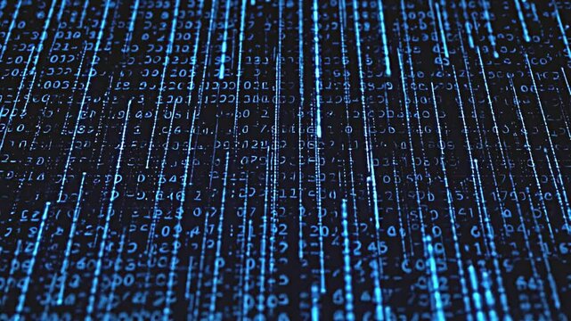 Data visualization action digital environment abstract content futuristic viewpoint tech concept for enhanced seo impact