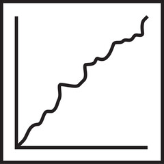 graph up icon design