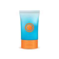 Sunscreen Tube – Simple Summer Icon