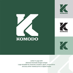 Letter K Logo Vector for Industrial, Automotivem, Sports, recreational, Outdoor or anyother  related indutry digital or print media