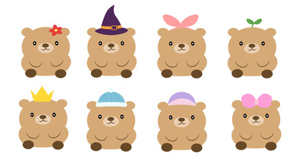 Cute Bear Illustrations