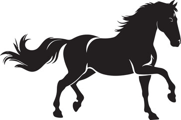 Running Horse Silhouette Pack
