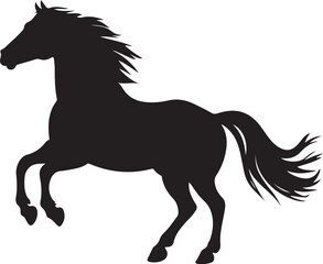 Running Horse Silhouette Pack
