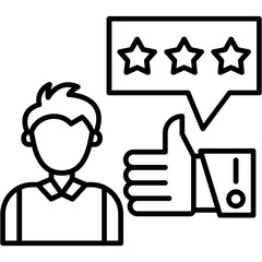 Customer Rating Icon