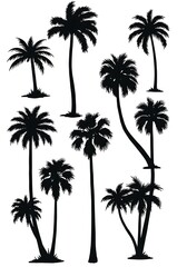Midnight Palm Grove AI Generated