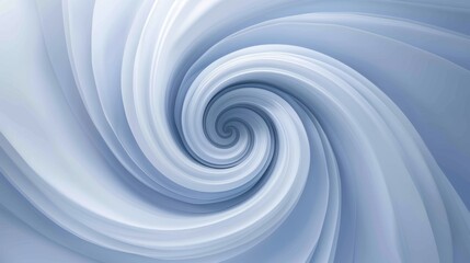 Clean and modern vortex swirl design in a single color scheme, featuring smooth lines, soft shadows, and subtle depth for elegant abstract backgrounds.