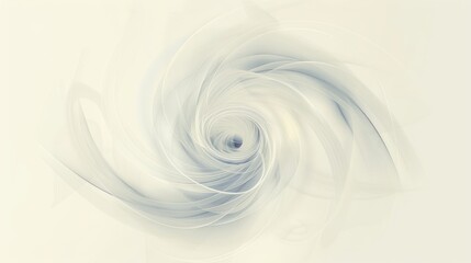 Clean and modern vortex swirl design in a single color scheme, featuring smooth lines, soft shadows, and subtle depth for elegant abstract backgrounds.