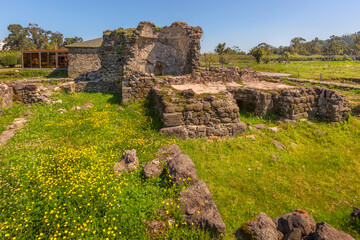Old Gonio Aphsaros fortress near Batumi, Georgia
