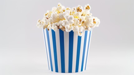 The container of popcorn