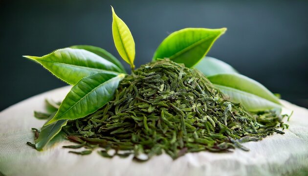 tea leaves leaves from the camellia sinensis plant ideal for tea composting or as a natural dye providing eco friendly options in crafting and gardening