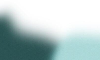 light turquoise navy teal illuminated spots on transparent background, grainy color gradient background, noise texture effect, copy space