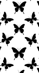 Silhouette Flutter AI Generated