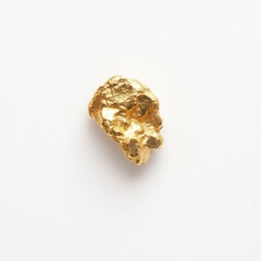 Rough nugget of gold