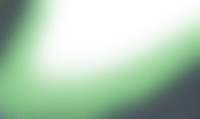 Fototapeta premium mint green charcoal gray illuminated spots on transparent background, grainy color gradient background, noise texture effect, copy space