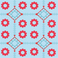 Flower Background Color Abstract Red 