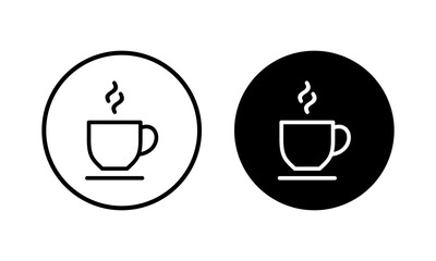 coffee cup icon vector illustration. cup a coffee sign and symbol