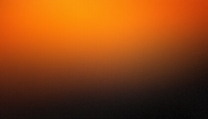 orange and black grainy abstract gradient background