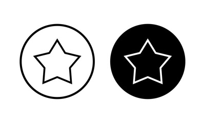 Star Icon vector illustration. rating sign and symbol. favourite star icon