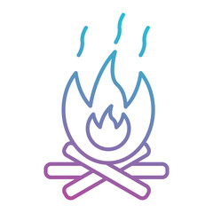 Campfire icon