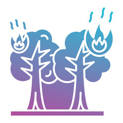 forest fire icon