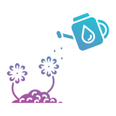 plant watering icon