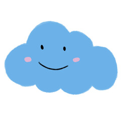 The smiling cloud.
