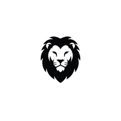 Lion - Minimalist Design and Flat Logo - Vector illustration 