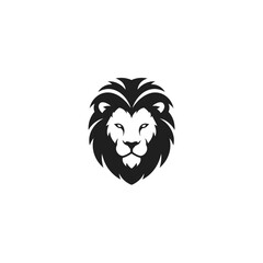 Lion - Minimalist Design and Flat Logo - Vector illustration 