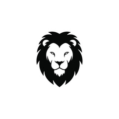 Lion - Minimalist Design and Flat Logo - Vector illustration 