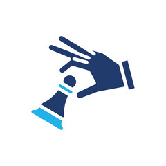 opening chess strategy colored icon vector design good for web or mobile app