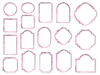 フレーム筆4、12マゼンタ