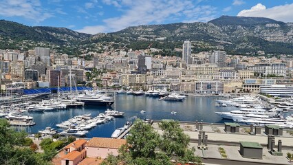 Breathtaking View of Monte Carlo's Marina